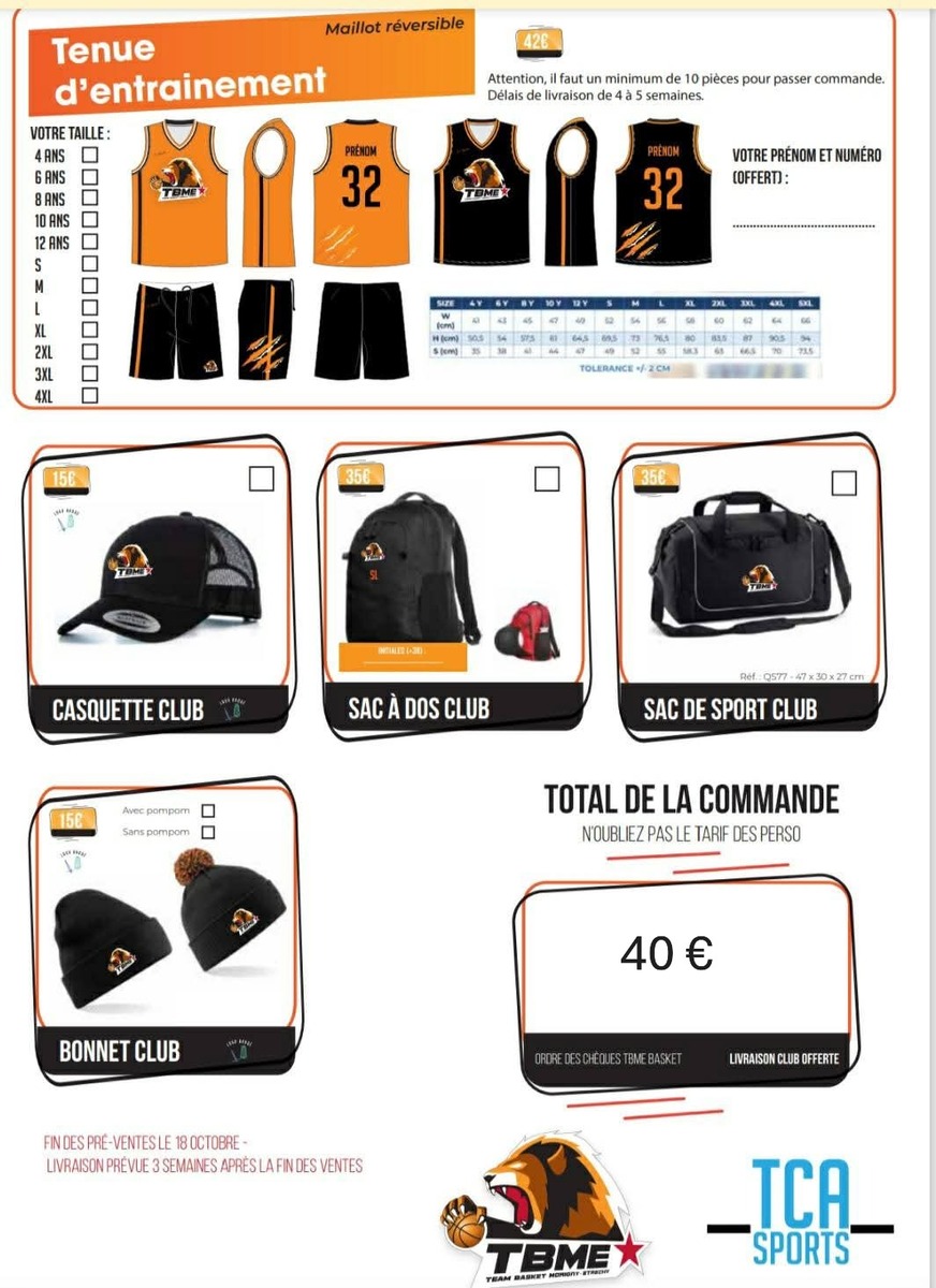 🦁 LA BOUTIQUE DU TBME 🦁